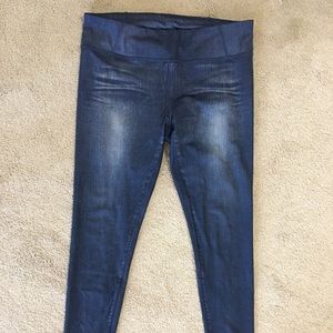 Lucy workout leggings - with a jean look